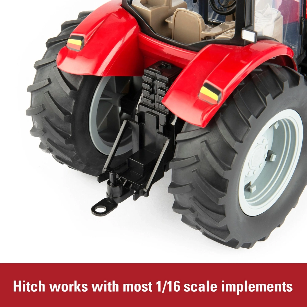 特撮 TRACTOR INC. INSIDE PARK SLUGGER TOMY 1:16 Scale Case IH Tractor with Spreader - 0000009192