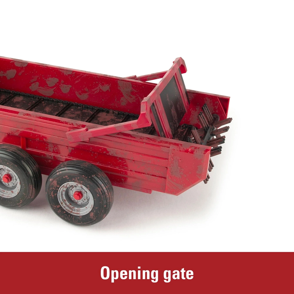 TOMY 1:16 Scale Case IH Tractor with Spreader - 0000009192