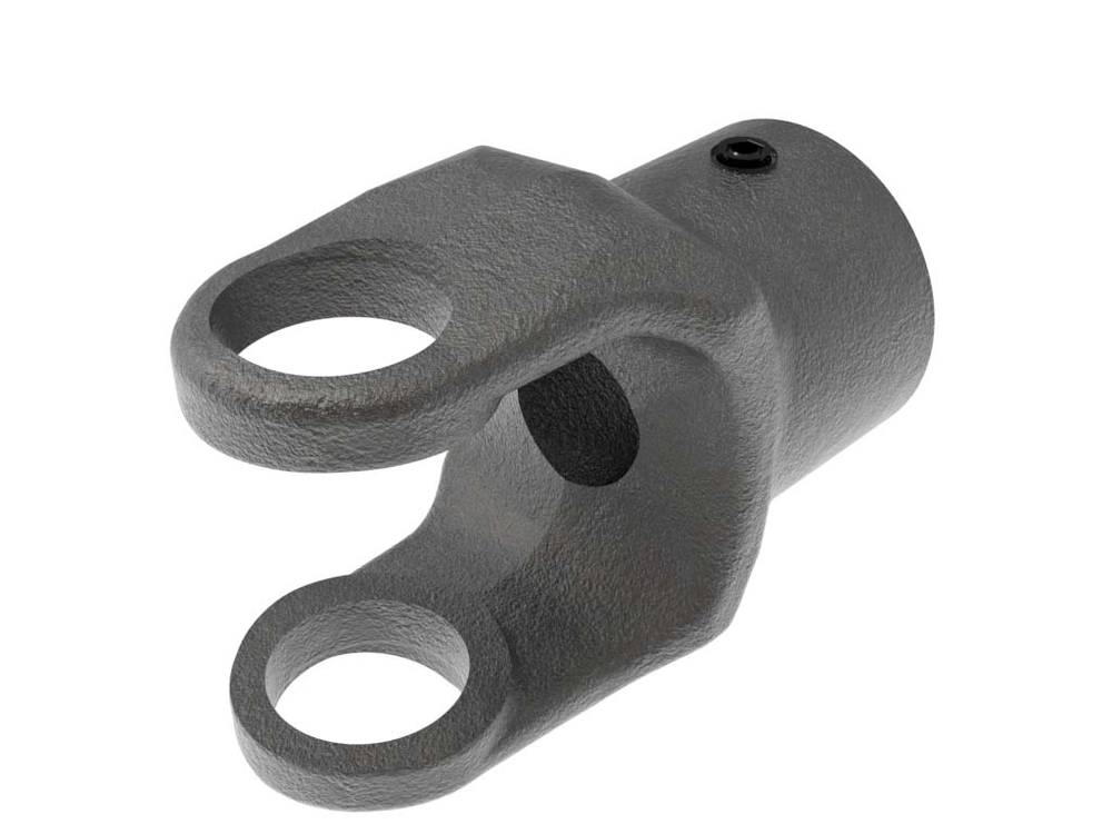 WEASLER® 14 Series Yoke with Round with Keyway Bore and Setscrew