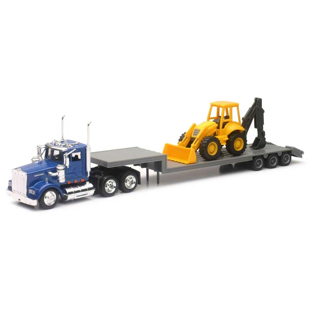 New-Ray 1:43 長距離トラッカー - インターナショナルロンスター(プレーンホワイト) International 4200 Digger Service Truck - White Long Haul Trucker Series  1⁄43 Diecast Model by New Ray