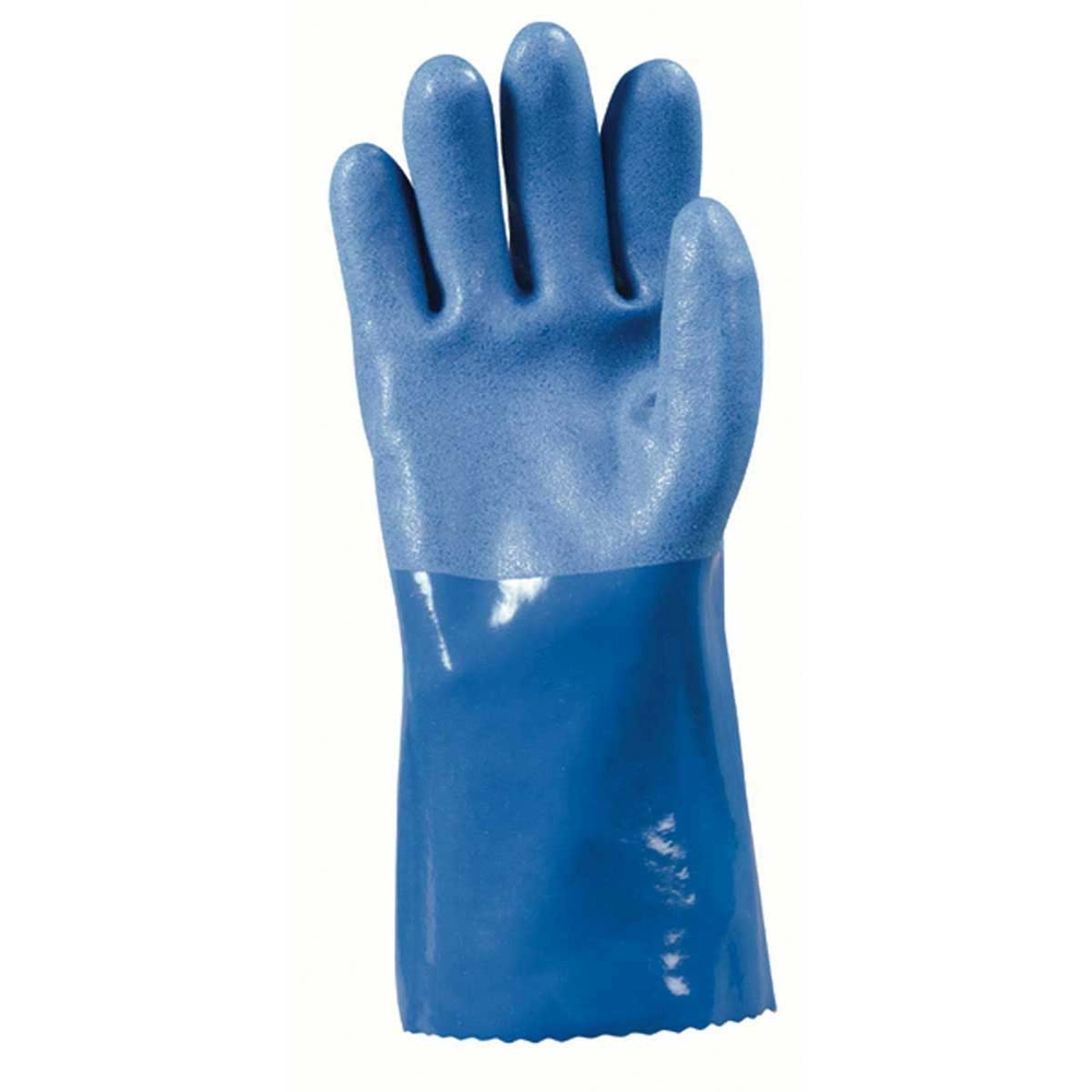 Wells Lamont® Heavy Duty PVC Glove -Thermal Lined - Royal Blue