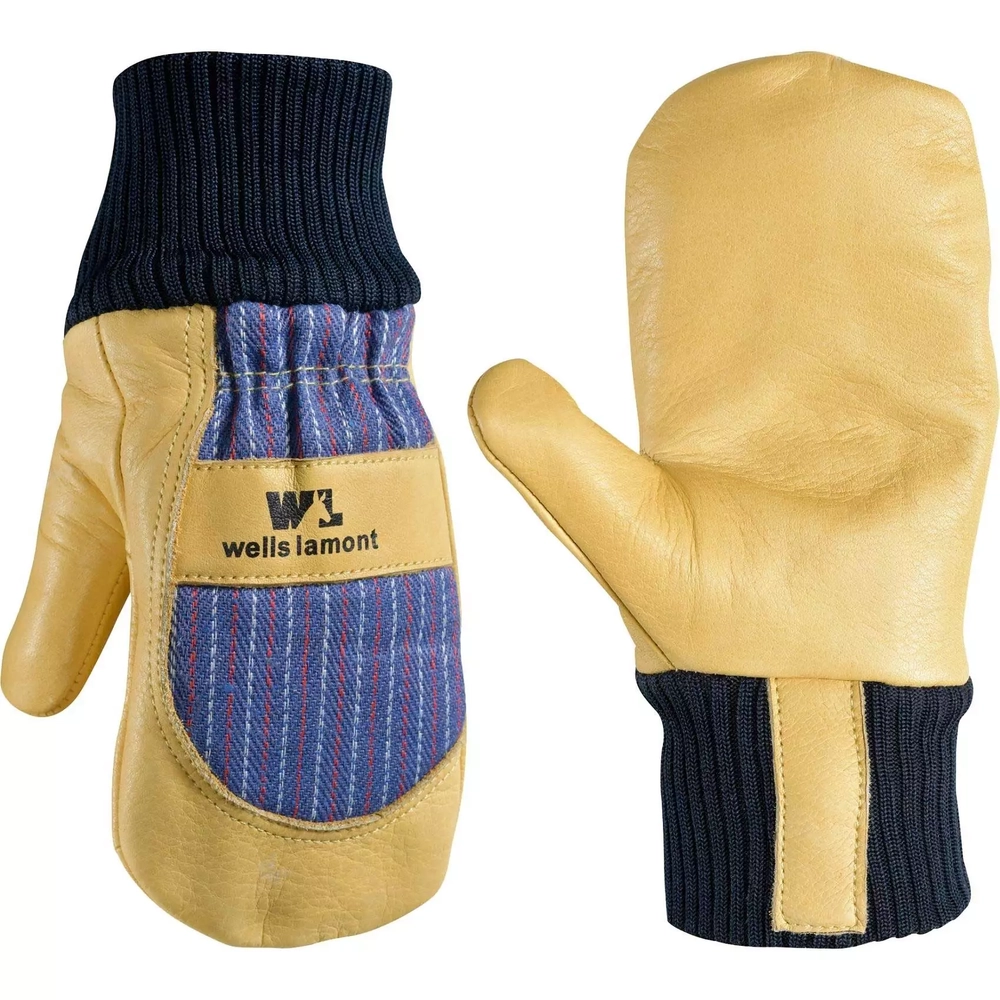 新品未使用　BRIEFING　正規品　WARM MITTENS Deerskin Sherpa Lined Slip-On Wrist Mitten | Wells Lamont