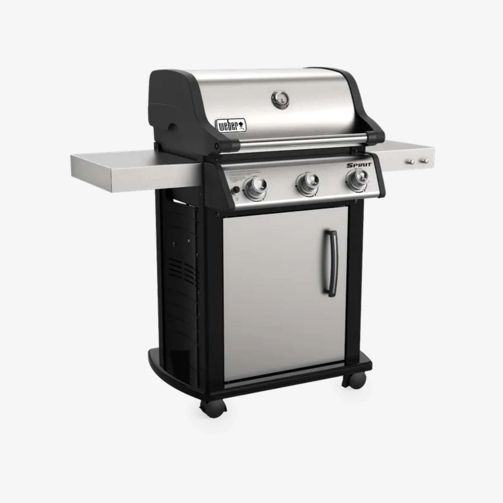 Weber Spirit S-315 3-Burner Liquid Propane Gas Grill, Stainless