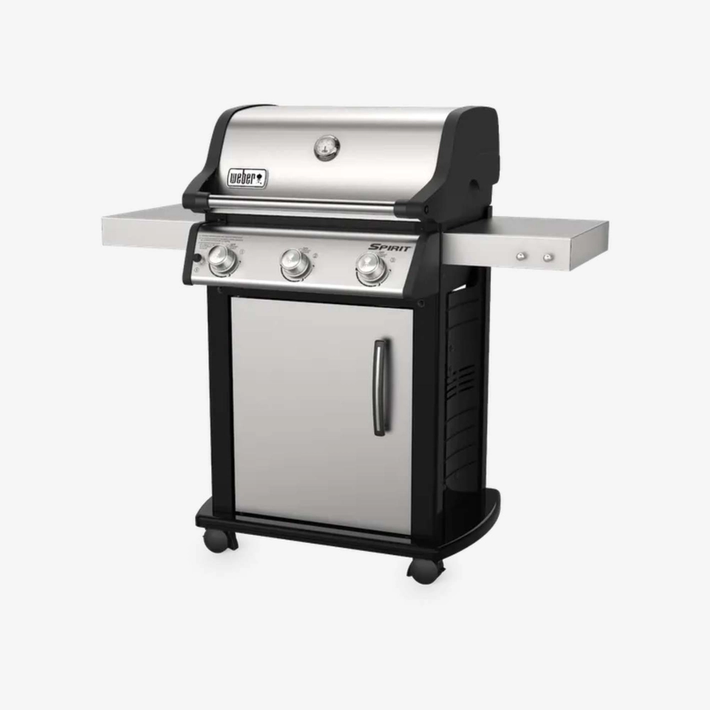 Weber Spirit S-315 3-Burner Liquid Propane Gas Grill, Stainless