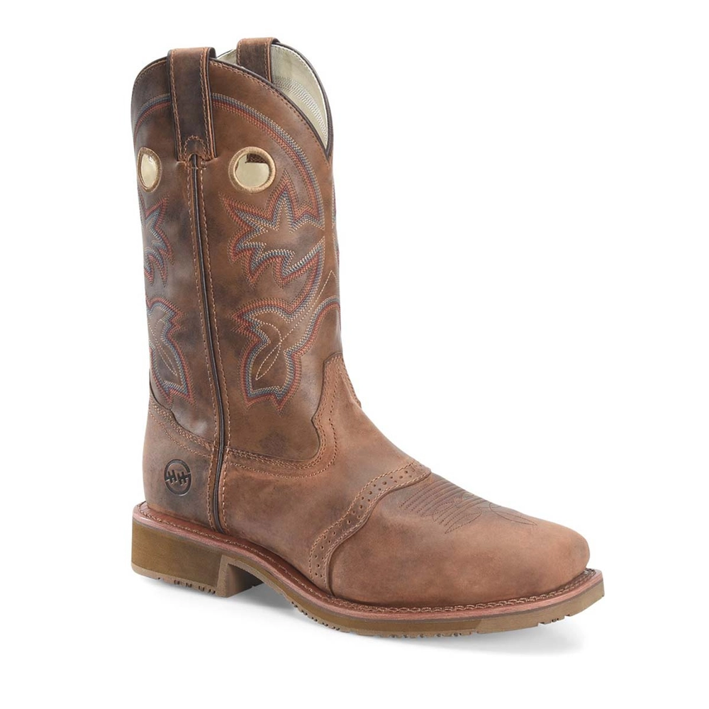 Western Boots Double H Logger Boots Reviews Bison Double H Roper