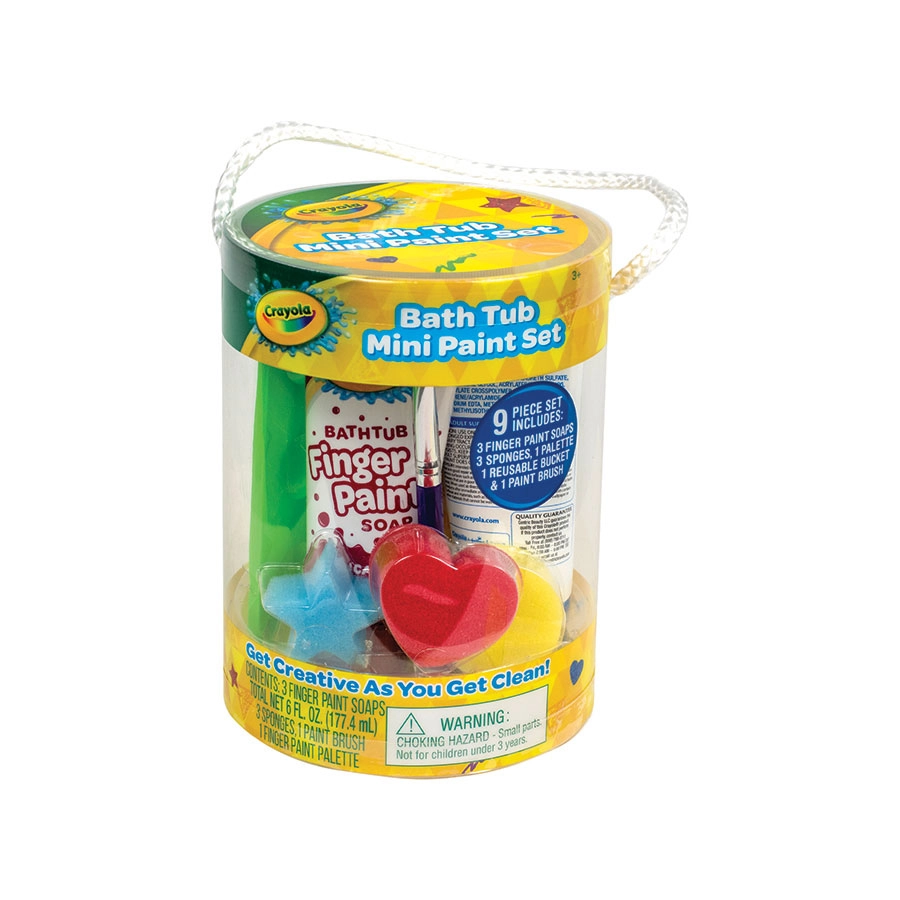 Crayola Bath Tub Mini Paint Set - 0000009479 - Runnings, image size:900x900
