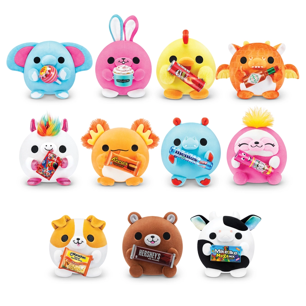 ZURU® 5 Surprise Snackles Series 1 Plush Small - 0000009610 - Runnings
