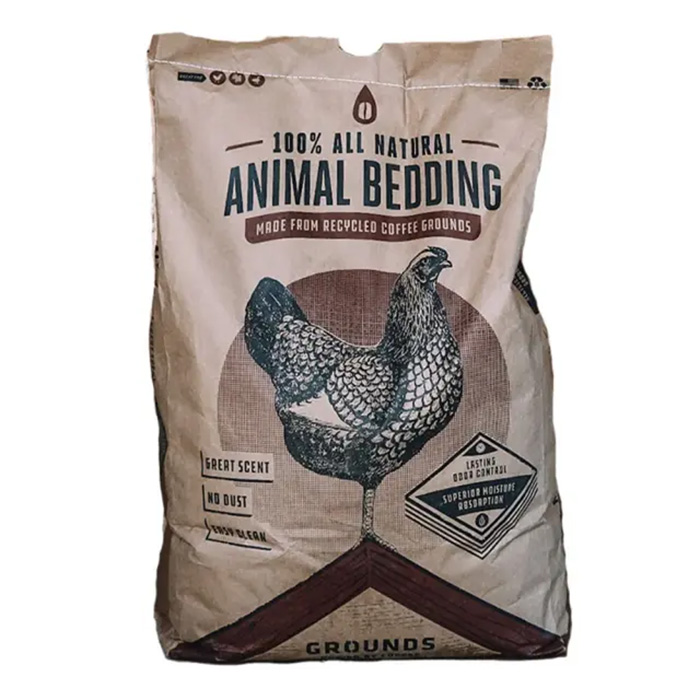 GROUNDS Animal Coffee Bedding, 35 lbs