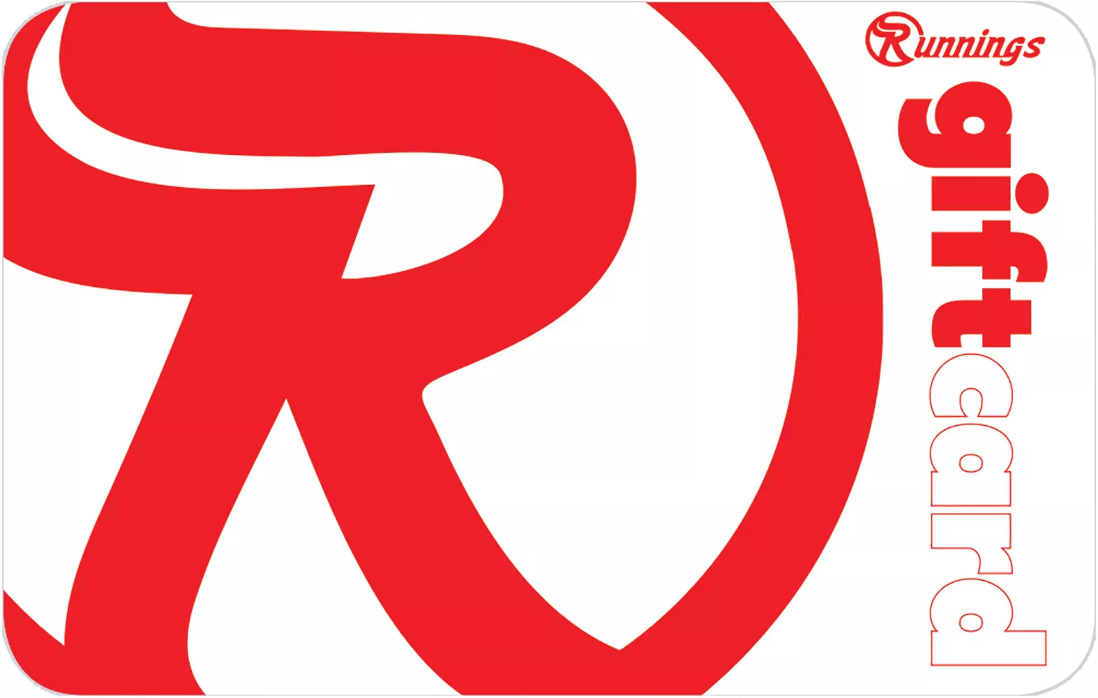 Runnings Gift Card