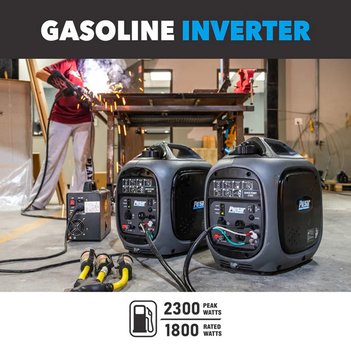Pulsar 2300W Gas Inverter Generator View 3 of 7