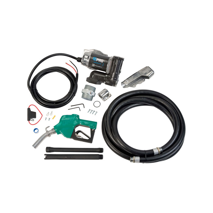GPI GPRO 25 GPM 12V DC Fuel Transfer Pump with Auto Diesel Nozzle View 2 of 5