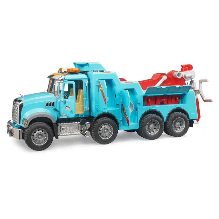 Bruder® Toys Mack Granite Recovery and Towing Truck with Light and Sound Module View 1 of 3