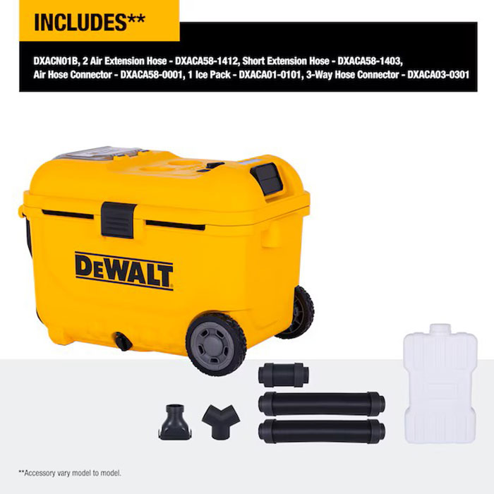 DEWALT® 20V MAX Portable Air Cooler, 32 qt.  (tool only) View 2 of 4