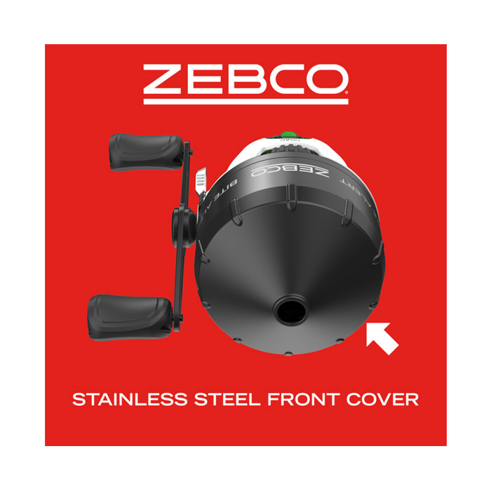 Zebco® Bite Alert 808 - 7' 2/pc., Medium-Heavy, Spincast Combo