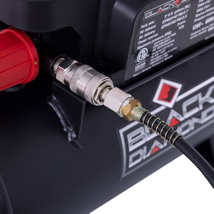 Black Diamond 2-Gallon Hotdog Air Compressor - 0000002839 - Runnings