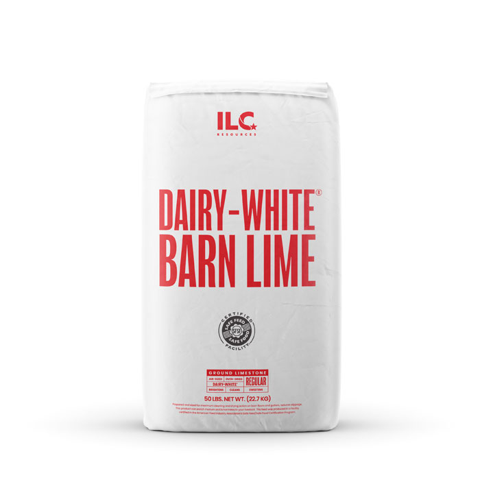 Dairy-White Barn Lime Course, 50 lbs.