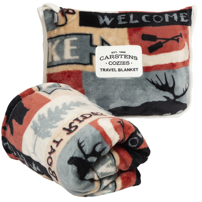 Carstens Travel Blanket - Lake House