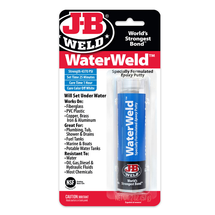 J-B Weld WaterWeld Epoxy Putty - 2 oz. - 0000002839 - Runnings
