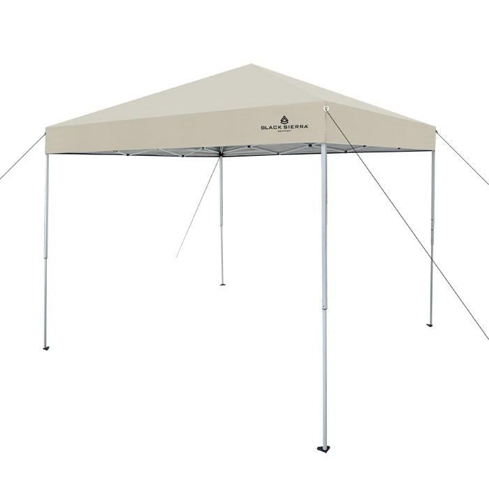 Black Sierra 10' X 10' Straight Leg Canopy