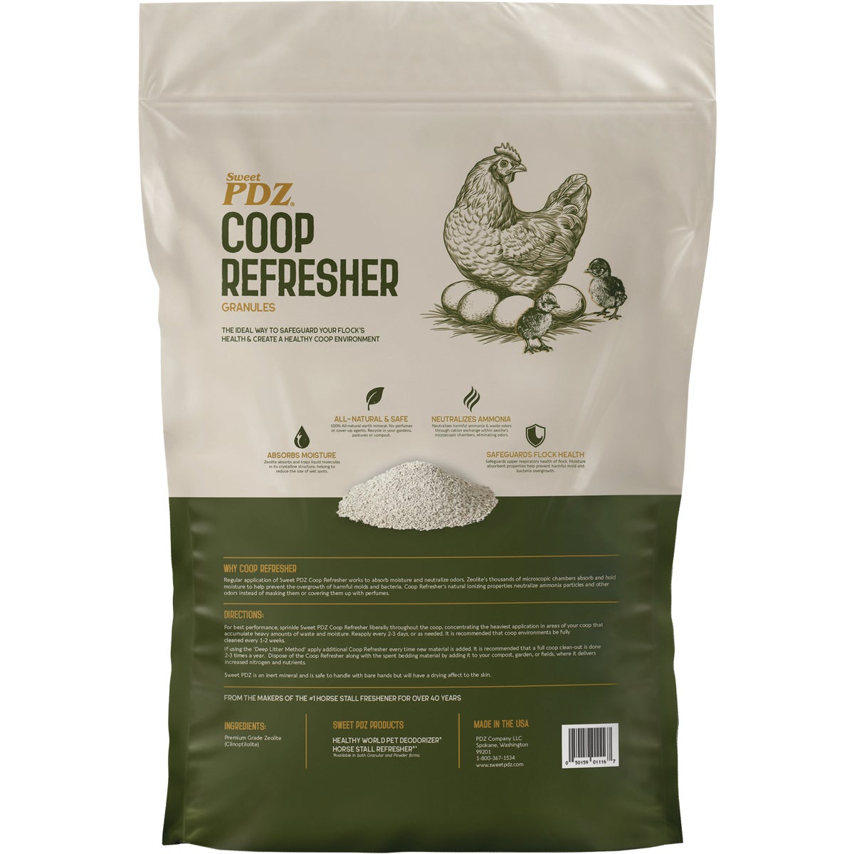 Sweet PDZ 10 Lb. Coop Refresher Granules View 1 of 2