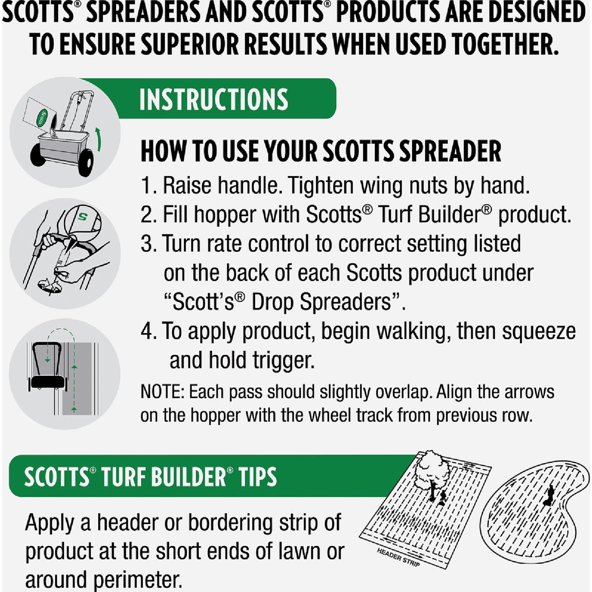 Scotts Turf Builder Classic Drop Spreader View 2 of 7