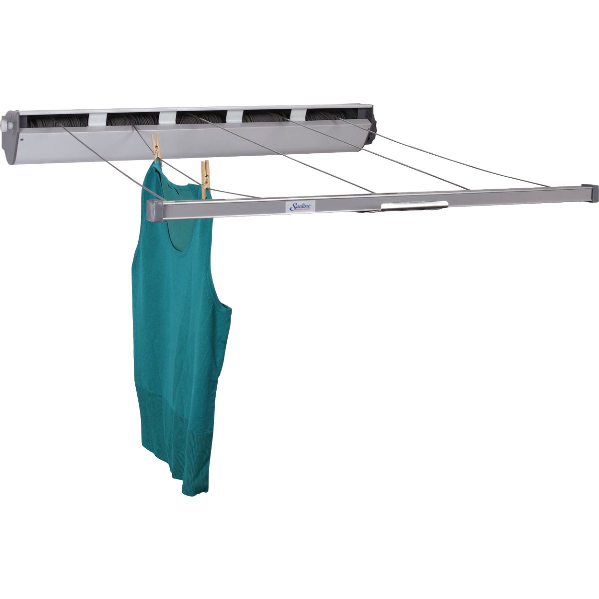 Household Essentials Sunline 34 Ft. 125 Lb. Capacity Aluminum Retractable Clothesline View 1 of 3