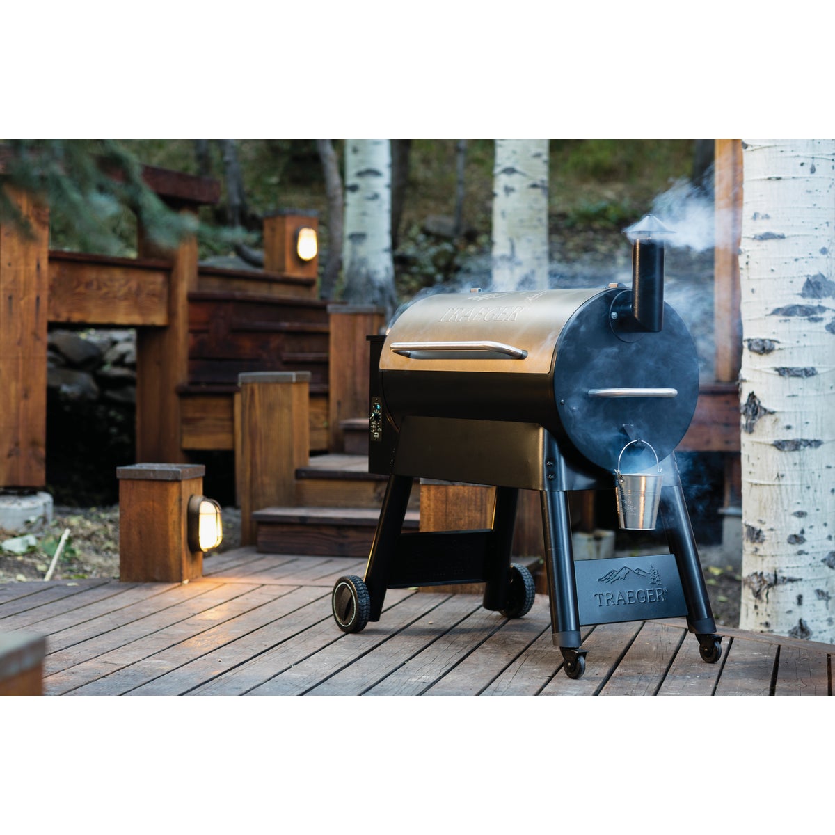 Traeger Pro Series 34 Wood Pellet Grill, Bronze View 1 of 11
