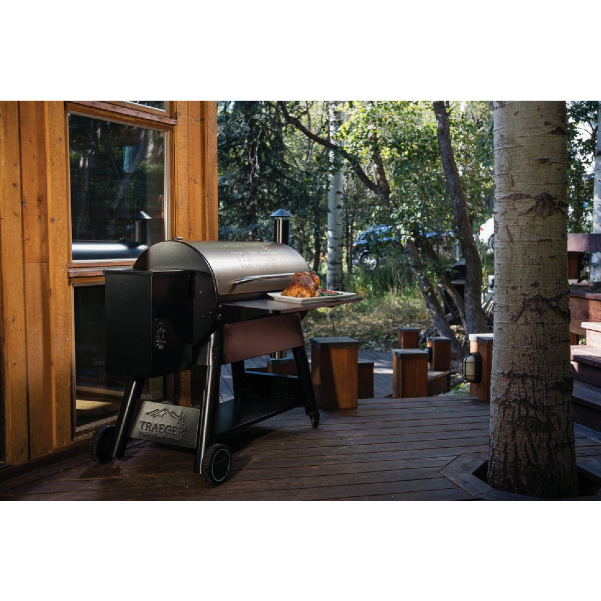 Traeger Pro Series 34 Wood Pellet Grill, Bronze View 2 of 11