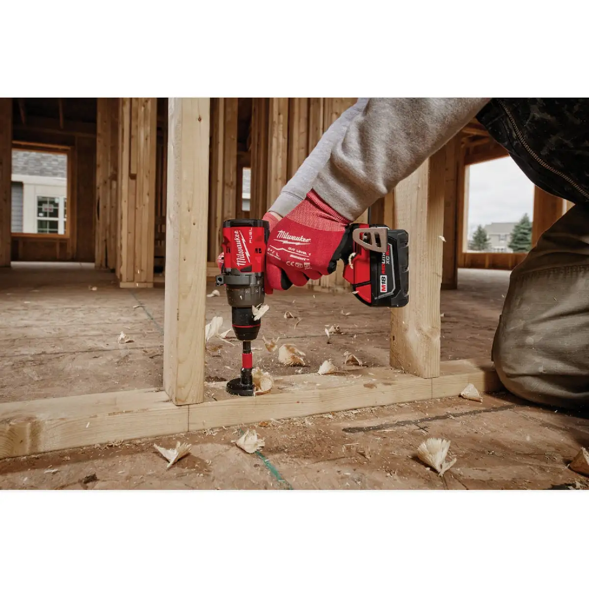 M-BF CREAM 2本セット Milwaukee M18 FUEL 2-Tool Brushless Cordless Hammer Drill & Impact