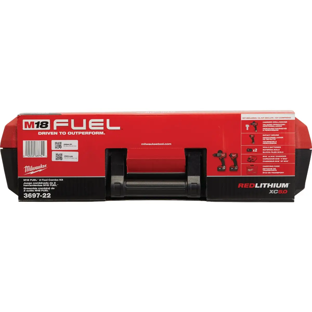 Milwaukee M18 FUEL 2-Tool Brushless Cordless Hammer Drill & Impact