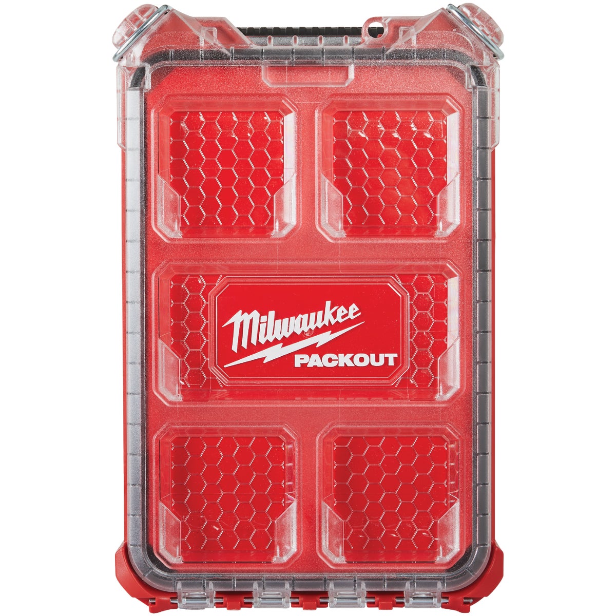 Milwaukee PACKOUT 9.75 In. W x 4.50 In. H x 15.25 In. L Compact Small Parts Organizer with 5 Bins View 1 of 2