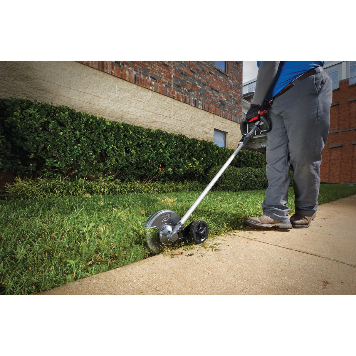 Milwaukee M18 FUEL 8 In. Edger Attachment for QUIK-LOK Attachment System View 4 of 5