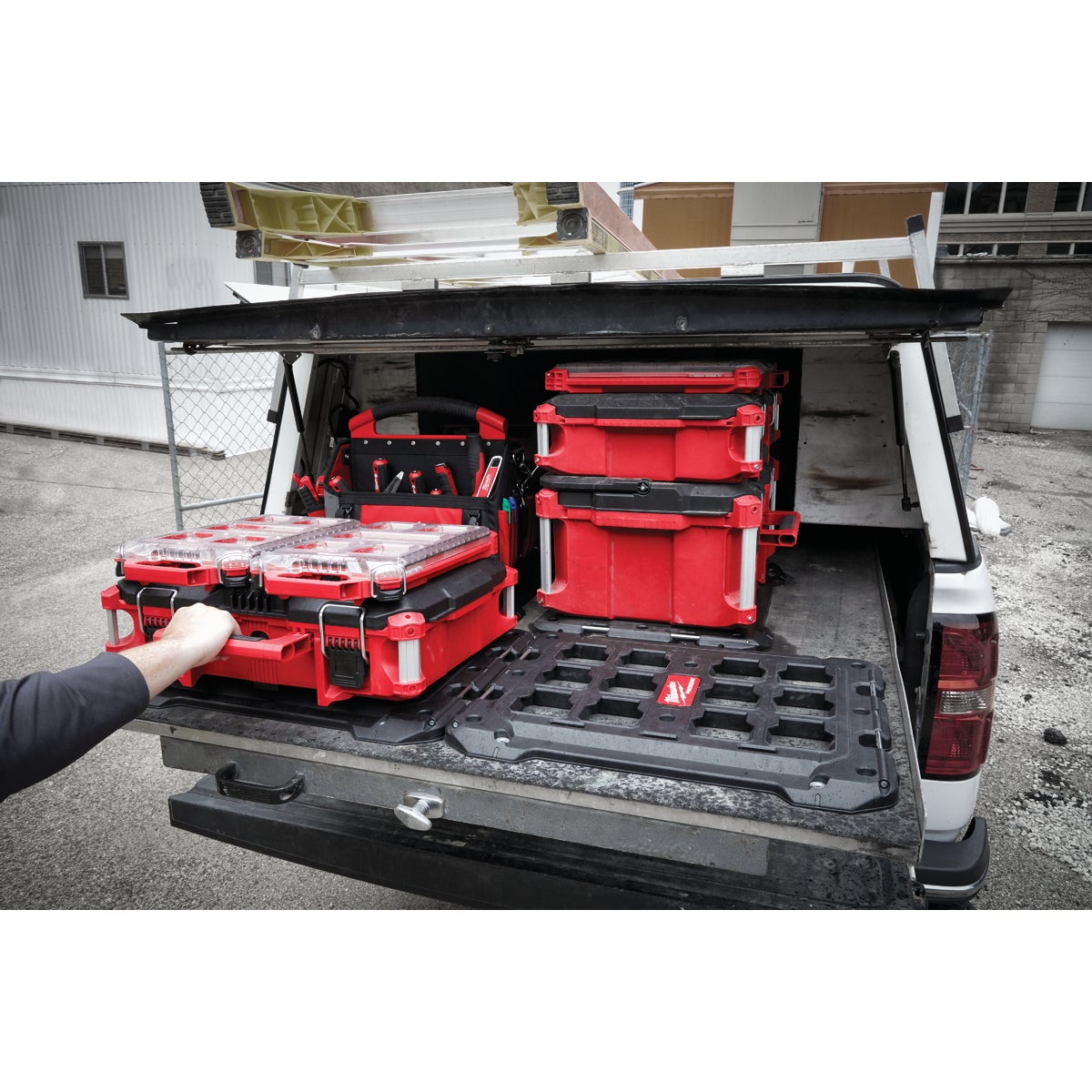 Milwaukee PACKOUT 18.4 In. W x 23.4 In. L Mounting Plate Bracket, 100 Lb. Capacity View 1 of 3