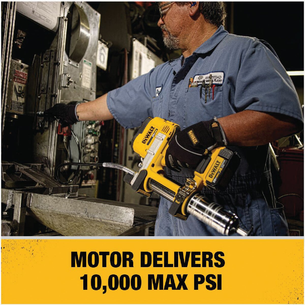 DEWALT 20 Volt MAX Lithium-Ion Cordless Grease Gun Kit View 1 of 6