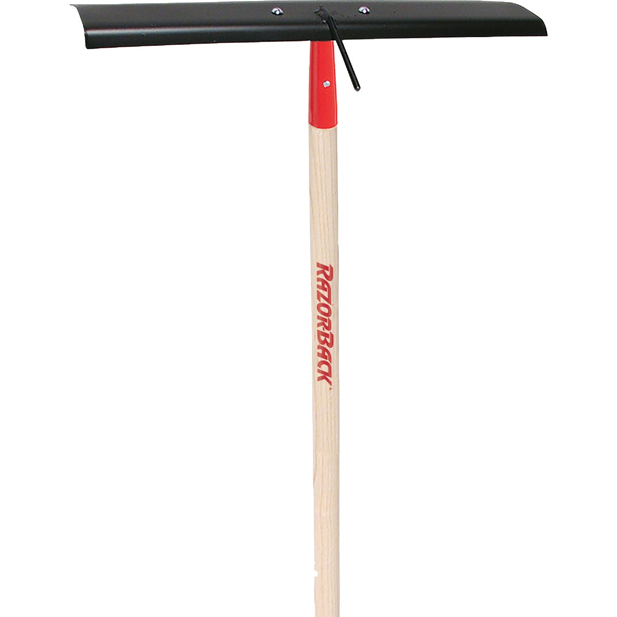 Razor-Back 20 In. Steel Concrete Landscape Rake With Hook