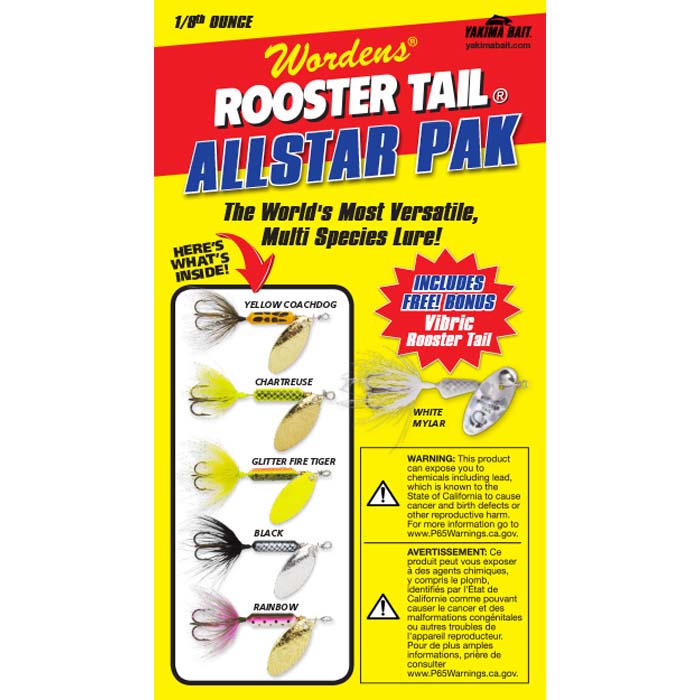 Yakima Bait Company Rooster Tail 1/8 Oz. #208 CLDT