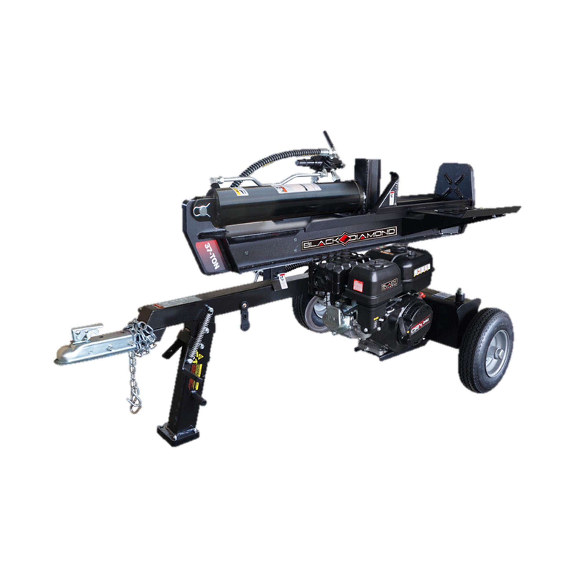 Black Diamond 37 Ton Horizontal/Vertical Gas-Powered Log Splitter with CRX 338cc Engine