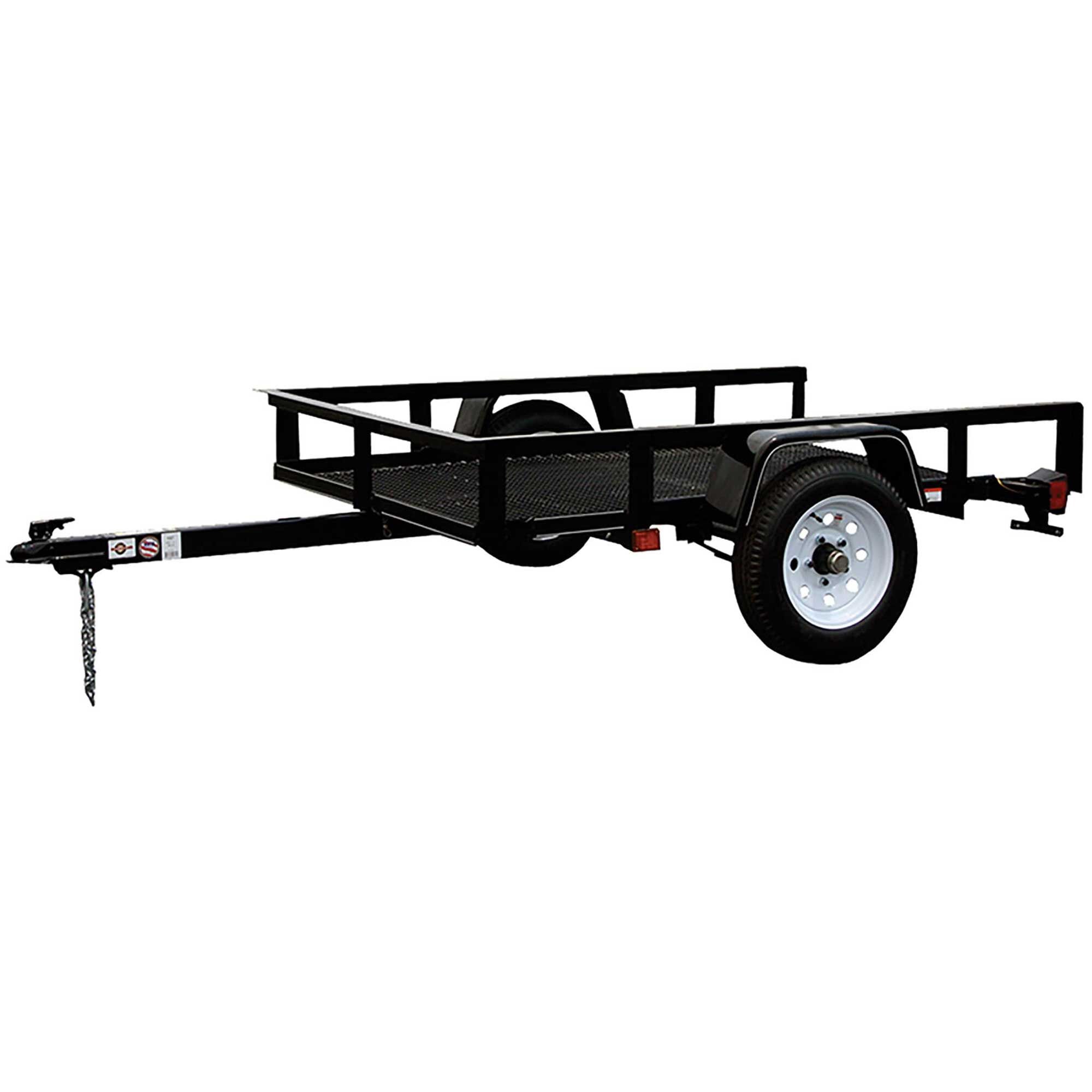 Carry-On Trailer® 4' x 6' Tilt Deck Single Axle Utility Trailer - 2,000 lbs. GVWR