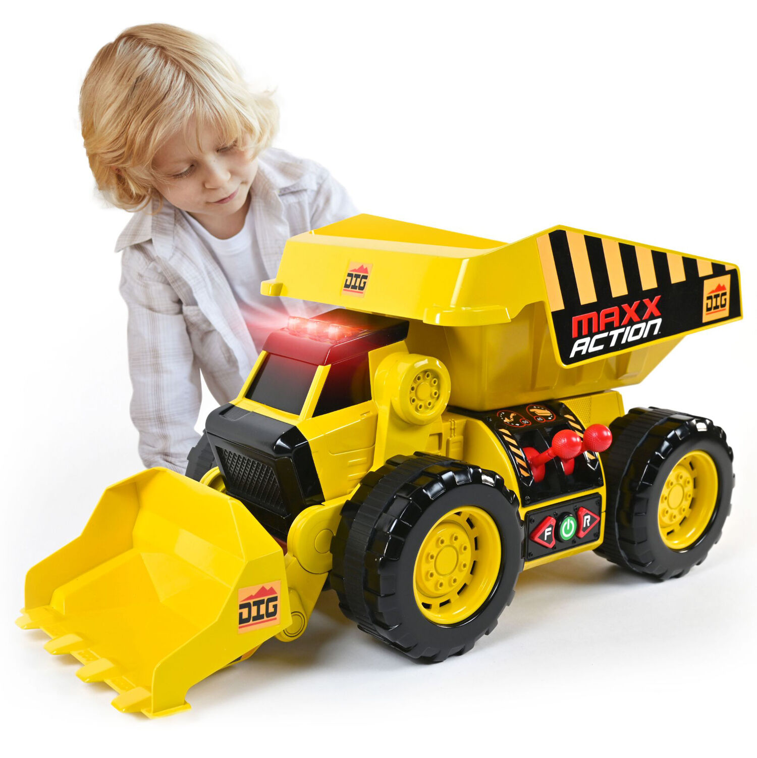 Sunny Days Maxx Action 2-In-1 Dig Rig - 0000002101 - Runnings