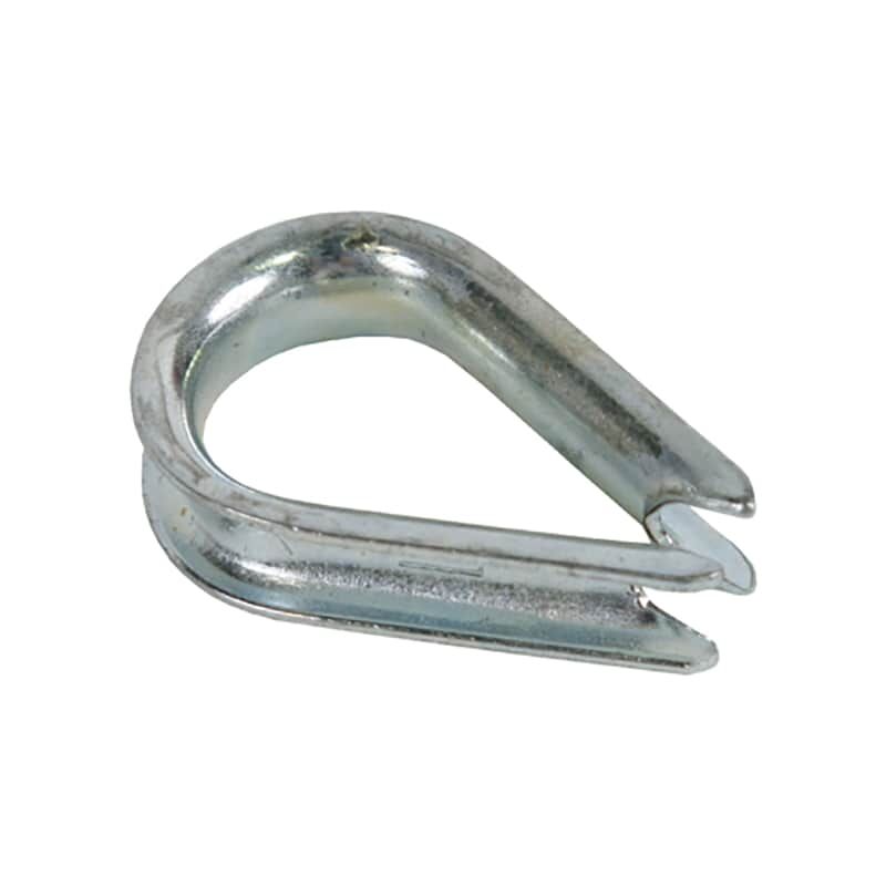 Koch Industries Inc® Wire Rope Thimble, 3/16" - Zinc Plated (2 Pack)