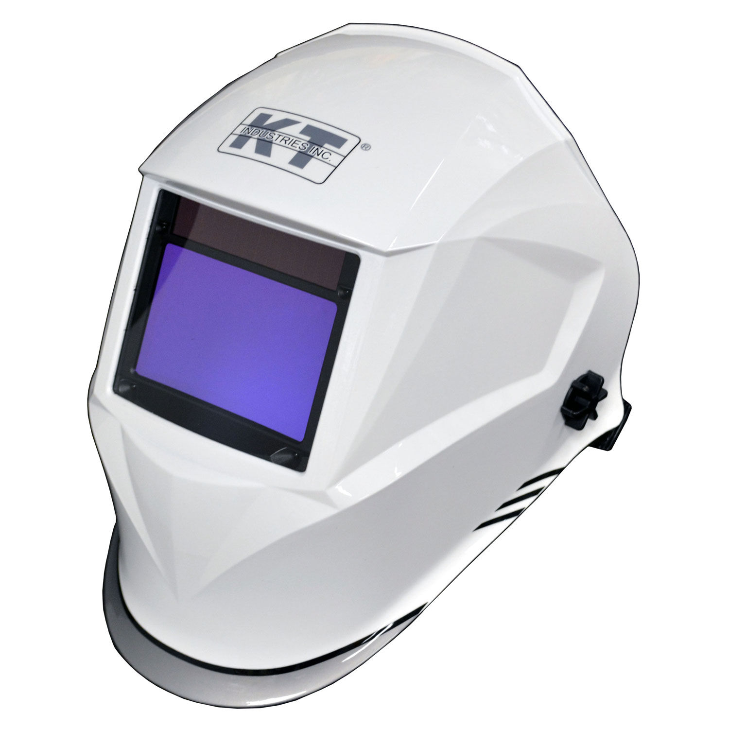 K-T Elite Auto Darkening Helmet, White