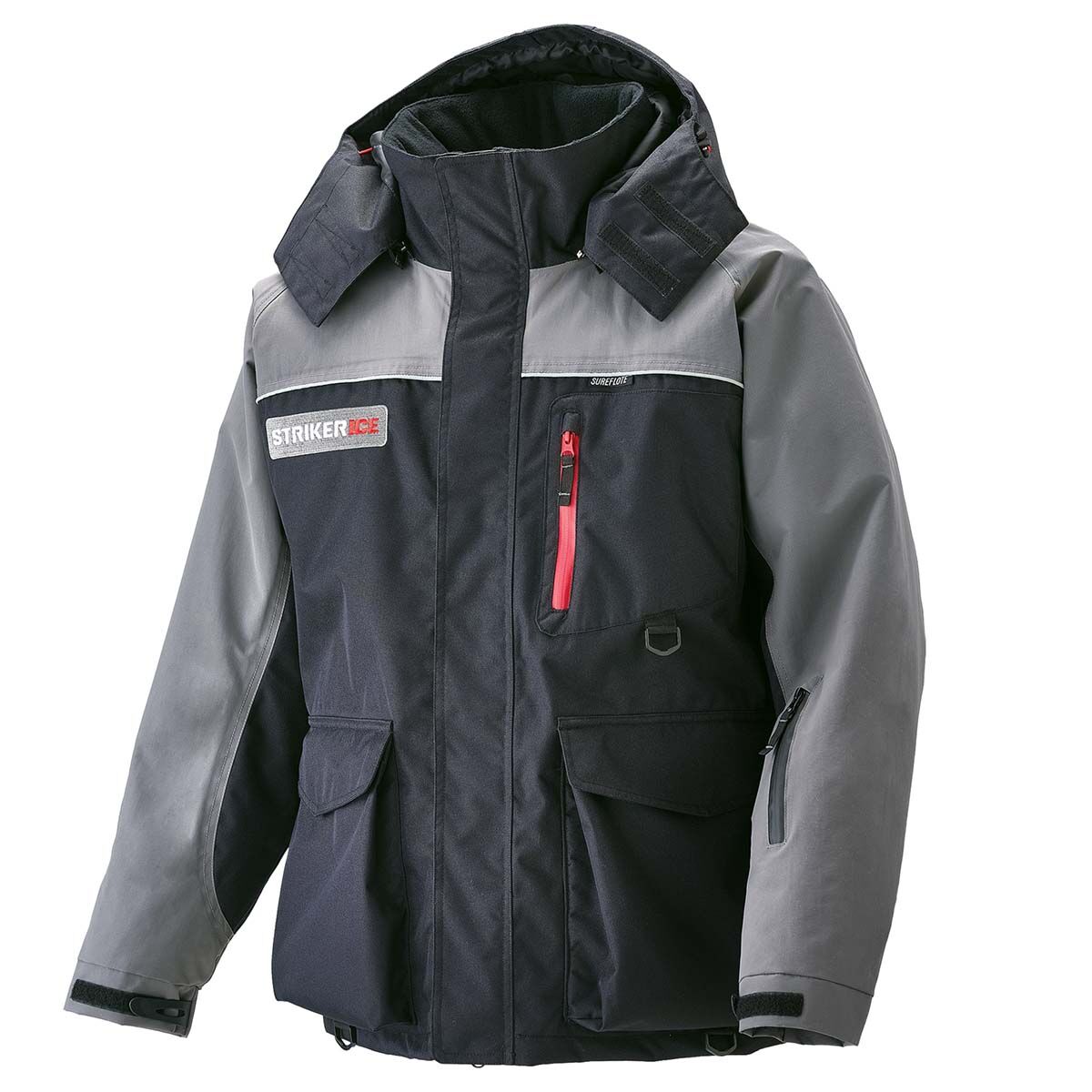 Striker Ice™ Trekker Jacket - Black/Gray, L