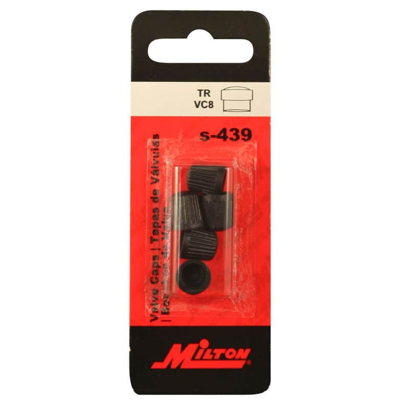 Milton® Dome Shape TR VC8 Valve Caps -Plastic (5 Pack)
