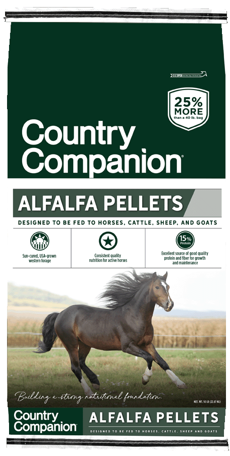 Country Companion Alfalfa Pellets, 50 lbs.