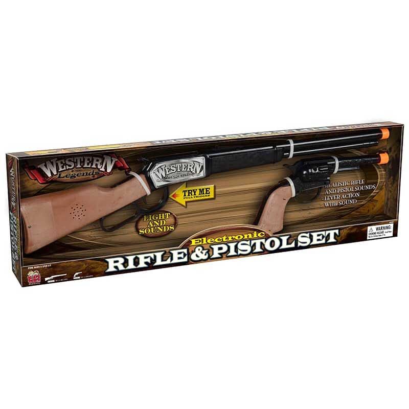 Kidz Toyz™ Western Legends Electronic Rifle & Pistol Set