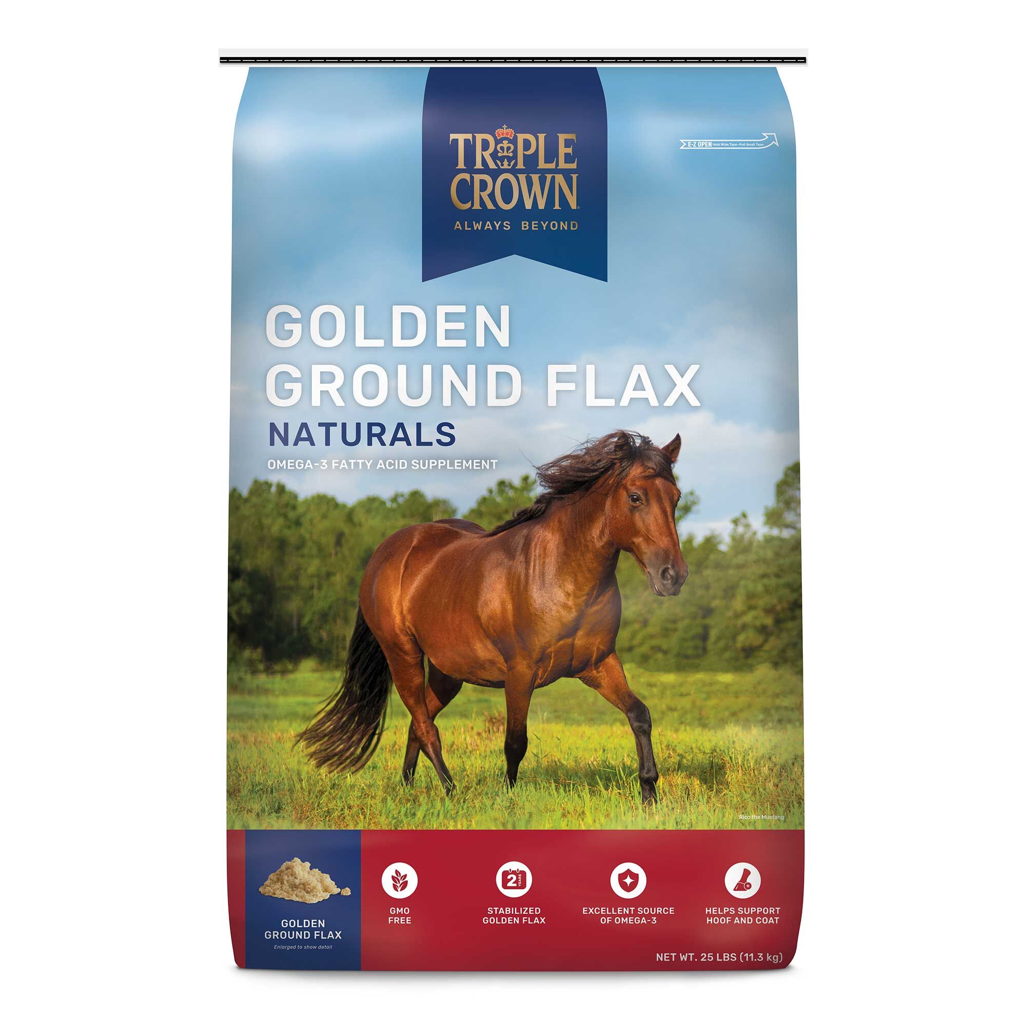 Triple Crown® Naturals Golden Ground Flax, 25 lbs.