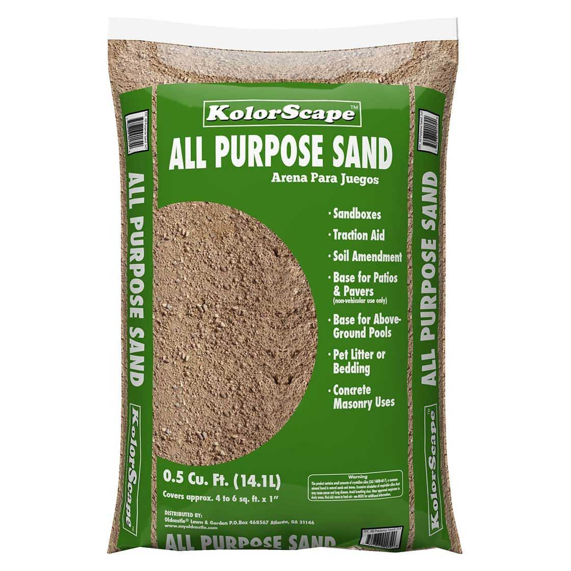 KolorScape® All Purpose Sand, .5 cu. ft.