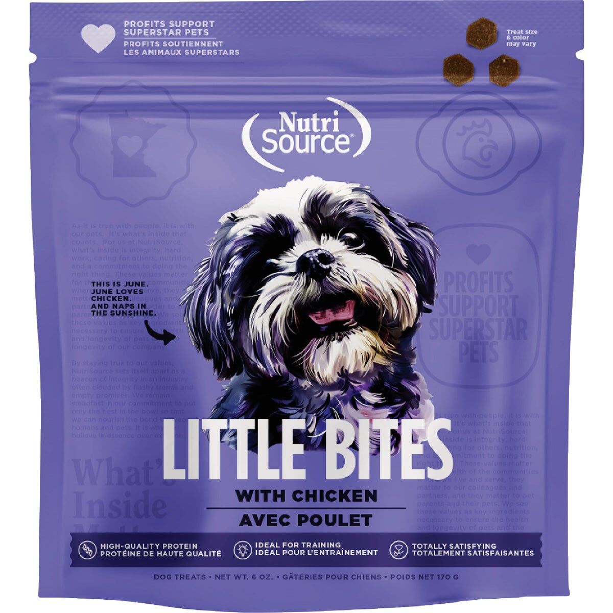 NutriSource® Jerky Strips Prairie Select Recipe Dog Treat, 4 oz