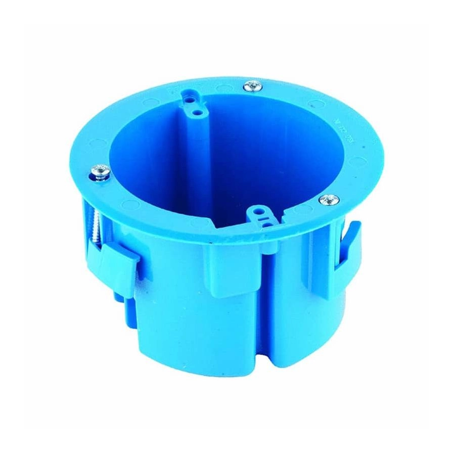 1 Gang 18 Cu In Round Old Work Electrical Ceiling Box Shelly Lighting