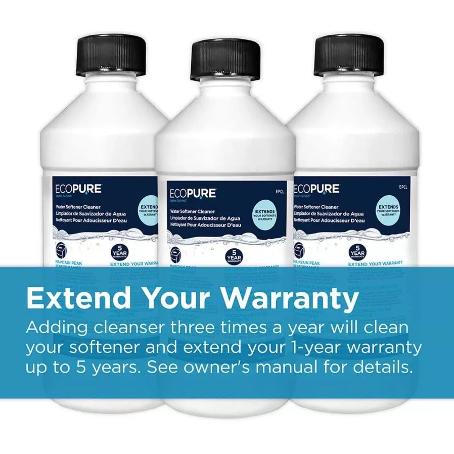 EcoPure® Water Softener Cleaner, 16 fl. oz. 0000002448 Runnings